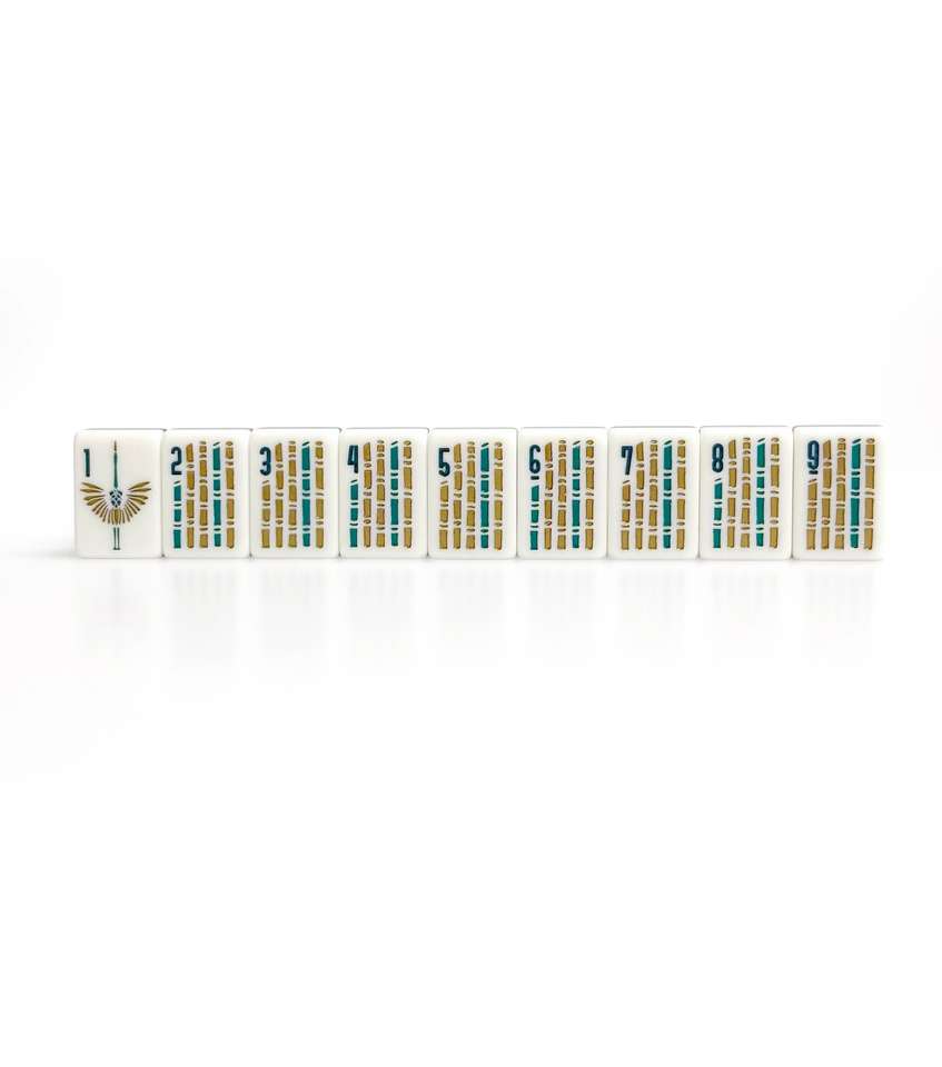 Premium Burgundy American Mahjong Set with Gold Details – Luxury Glossy Mahjong Tiles for Gifts, Family Game Nights & Wholesale
